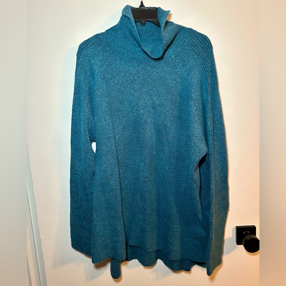 NWT A New Day blue turtleneck sweater Size XXL